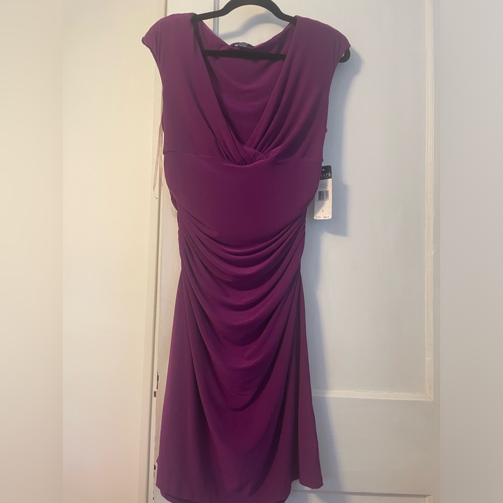 New with tags Chaps dress v neck color
AMETHYST